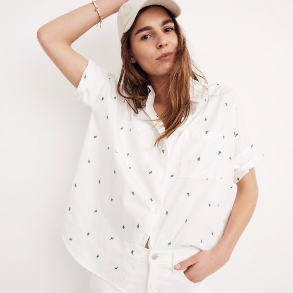 Madewell Cactus Courier Shirt (xs)
